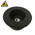 Meule abrasive diamantée en forme de coupe